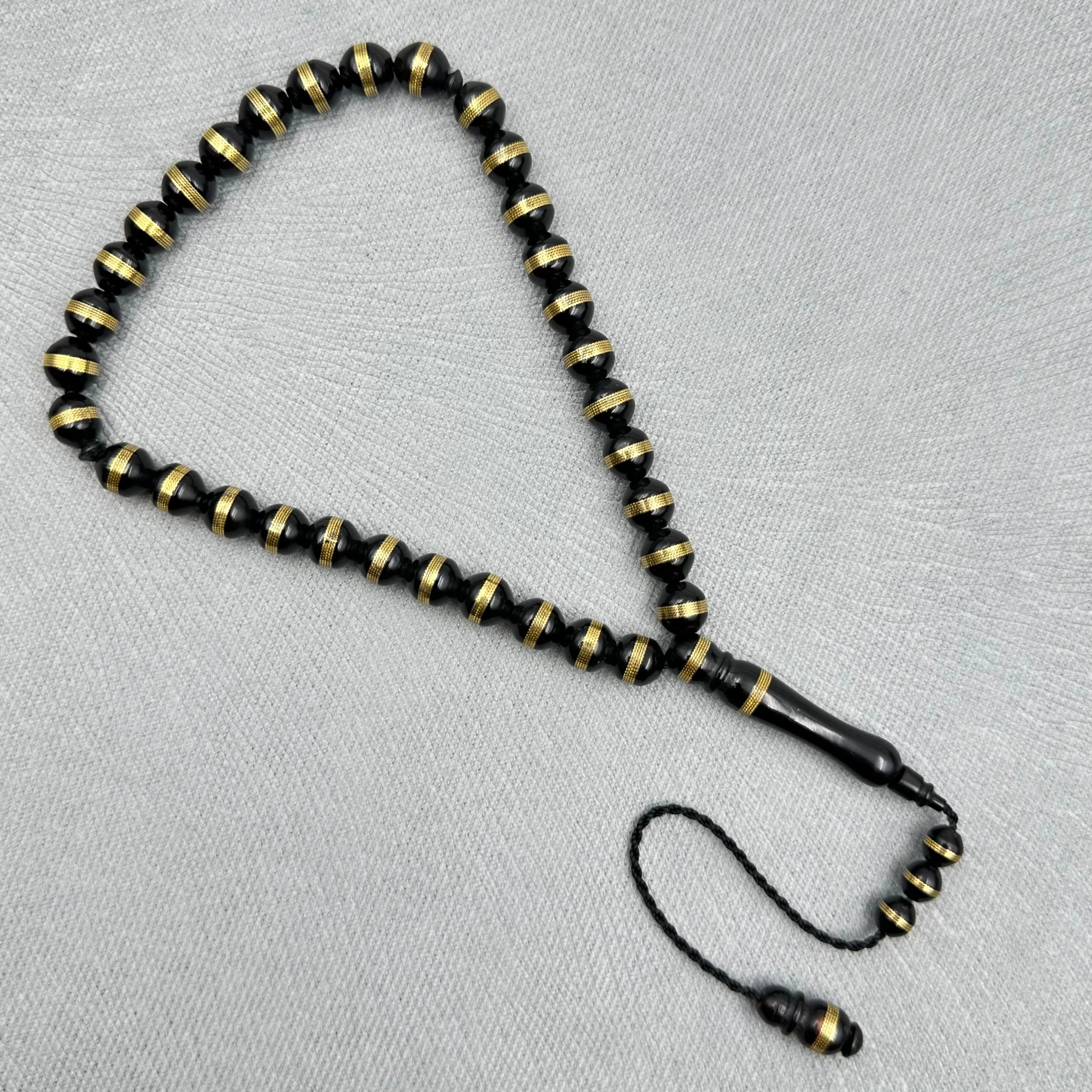 Kuka Pirinç Sarma İşlemeli Küre Kesim Kuka Tespih